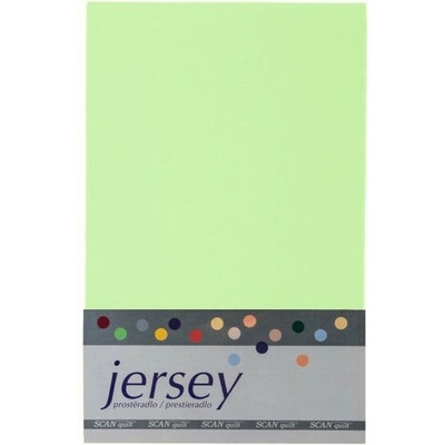 Scanquilt Prestieradlo jersey limetkové 120x200