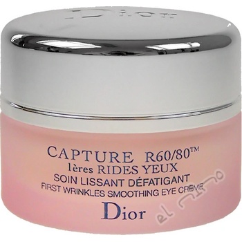Dior Capture R60/80 1éres Rides Yeux First Wrinkles Smooting Eye jemný oční krém 15 ml