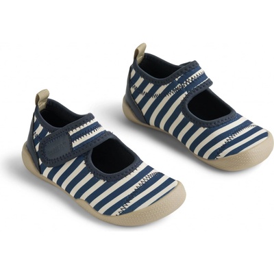 Wheat Shawn Beach 422 ink stripe