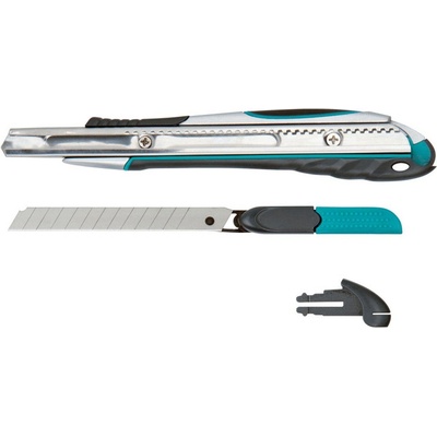 Wolfcraft Макетен пластмасов нож с метален водач Wolfcraft - 9 mm (4285000)