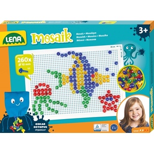 LENA Комплект за мозайка Lena - Прозрачен, 260 части (LN35626)