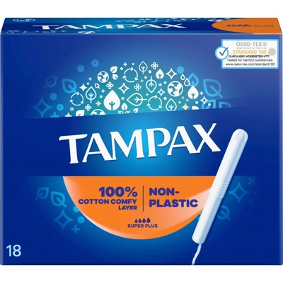 Tampax Pearl Super Plus tampóny s aplikátorom 18 ks