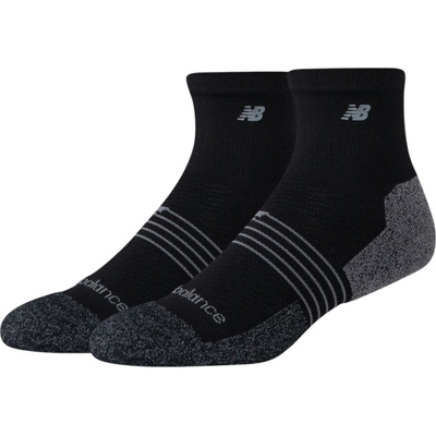 New Balance Pro Training Cushion QTR Socks 2 Pack čierna