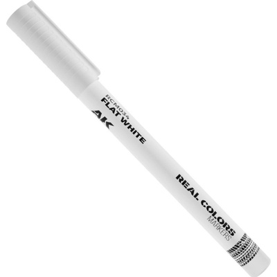 AK Interactive Real colors marker flat white RCM034 – Zboží Mobilmania