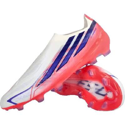 adidas F50 Hyperfast Elite Laceless FG biela