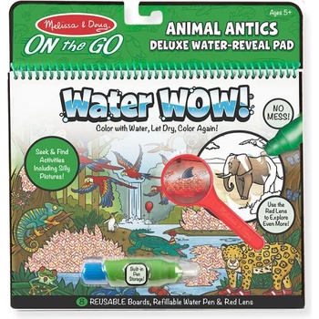 Image 1 of Melissa & Doug - Книжка за оцветяване на водна основа - Праисторически животни