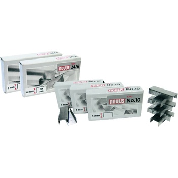 Image 1 of NOVUS Телчета Novus №10, за малък телбод, до 15л, опаковка 1000 (00716-А)