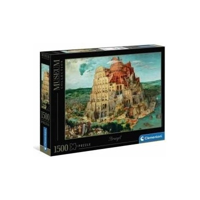 Clementoni Museum Collection: Vermeer - Turmbau zu Babel (1500 Teile)