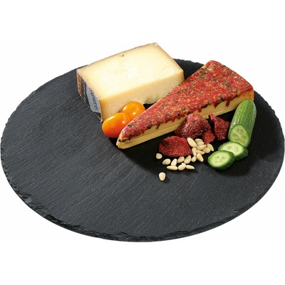 Břidlicový talíř kulatý 30cm, Cilio