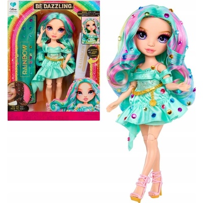 Rainbow High Be Dazzling Fashion bábika Celine Turquoise