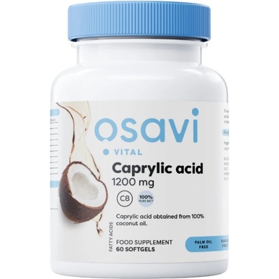 Osavi Caprylic Acid 1200 mg [60 Гел капсули]