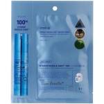 VT Cosmetics Интензивна корейска двуетапна терапия за лице, с хиалурон, VT Cosmetics Hydrop Reedle Shot 100hL 2-Step Watery Face Mask with Hyaluronic Acid & Centella Asiatica 1pc