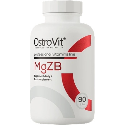 OstroVit MgZB - Magnesium, Zinc and Vitamin B6, 90 tablets