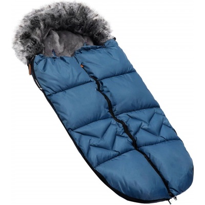 SPRINGOS Zimný s kožušinou 4v1 ZERMATT modrý