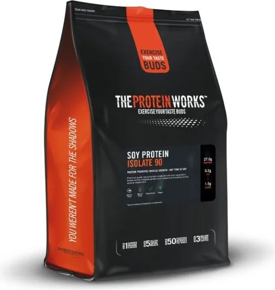 The Protein Works Soy Protein 90 Isolate 1000 g