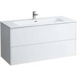 Laufen Pro S - Шкаф с умивалник, 120x61x50 см, 2 чекмеджета, матово бяло H8649632601041 (H8649632601041)