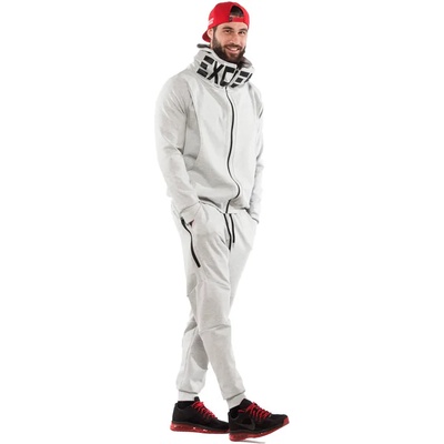 Excess Мъжки комплект Excess Gray панталон и суитчър (EX-21892)