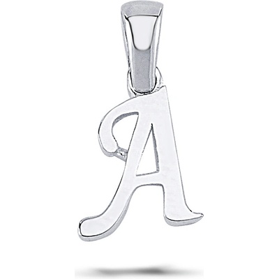 Lillian Vassago Zlatý přívěsek písmeno A LLV03 GP002 A Bílá