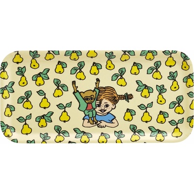 Muurla 2400-2713-11 Servírovacia tácka Pippi Dlhá Pančucha Fruits 13 x 27 cm