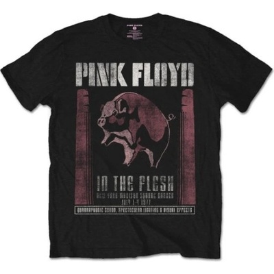 Pink Floyd tričko In the Flesh čierne