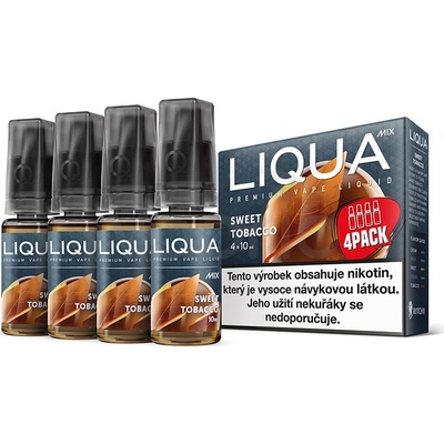 Ritchy Liqua MIX 4Pack Sweet Tobacco 4 x 10 ml 3 mg