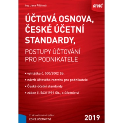 Účtová osnova, České účetní standardy 2019