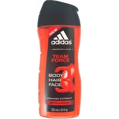 Adidas Team Force Men sprchový gél 6 x 250 ml