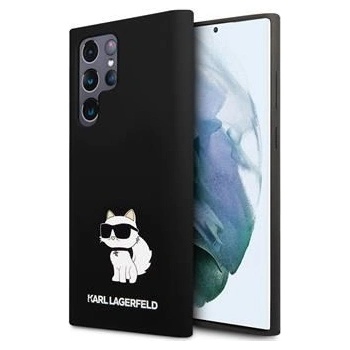 Karl Lagerfeld Liquid Silicone Choupette NFT Samsung Galaxy S24 Ultra čierne