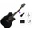 Takamine GD30CE Premium SET Black Електро-акустична китара Дреднаут