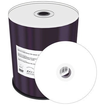 MediaRange DVD-R 4,7GB 16x, printable, spindle, 100ks (MR413)