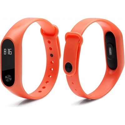 Xiaomi Jednobarevný náhradní náramek pro Mi Band 2 Oranžová MIBANDCZX00431