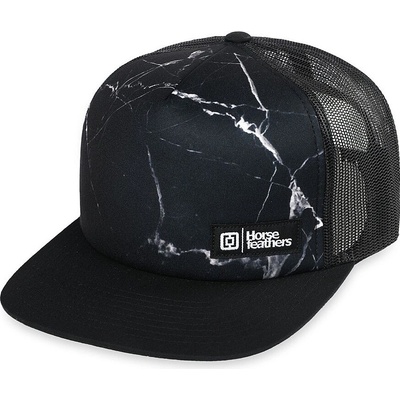 Horsefeathers Mave Trucker Black Marble