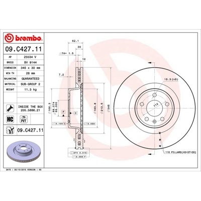 BREMBO 09.C427.11