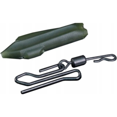 RidgeMonkey Závěska Connexion Uni Lead Clip Camo Green 5 ks
