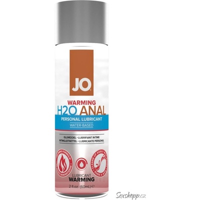System JO Anal H2O Lubricant Warming 120 ml
