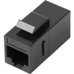 Lanberg Съединител Lanberg KSU6-3000, RJ45 Keystone, Cat6, UTP, черен (KSU6-3000)