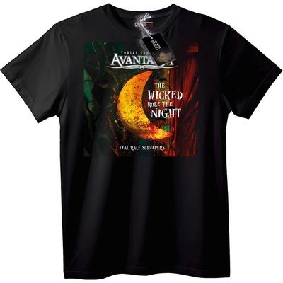 NOONEBRAND Тениска Avantasia The Wicked Rule the Night - 2XL, White