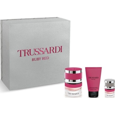 Trussardi Ruby Red - EDP 30 ml + EDP 7 ml + Body Lotion 30 ml за жени