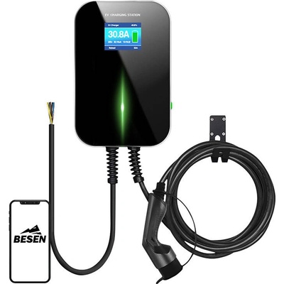 Besen Зарядна станция Besen BS20 22 kW настенна с приложение (BS20-BC-22KW-APP)