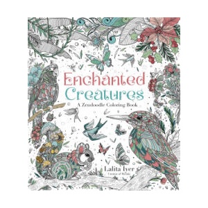 Enchanted Creatures: A Zendoodle Coloring Book (2024)