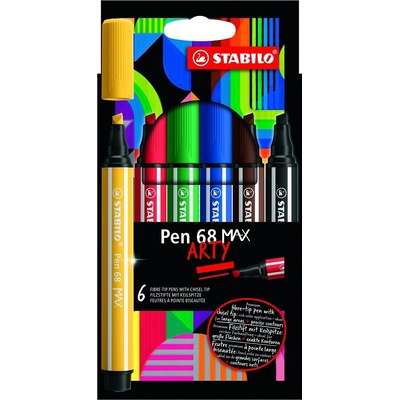 Stabilo Pen 68 Max sada 6 barev Arty