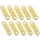 Revtec Позлатени съединители за батерии 18.5mm (10)