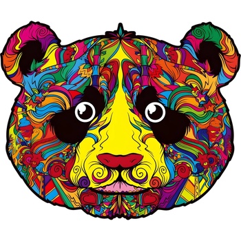 HARAHU Дървено пъзел - Panda Bear / S KP21975 (21975)