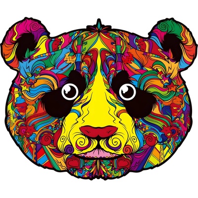 HARAHU Дървено пъзел - Panda Bear / S KP21975 (21975)