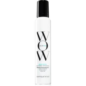 Color WOW Color Control Blue Toning + Styling Foam тонираща пяна за кафяви и тъмни нюанси на косата 200ml