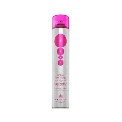 Kallos Silk Protein Hair Spray Extra Strong Hold силен фиксиращ лак за коса 750 ml
