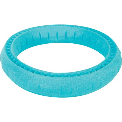 Zolux Hračka pes Ring Moos TPR 17 cm modrá