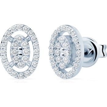 SAVICKI Обеци Savicki: бяло злато, диаманти