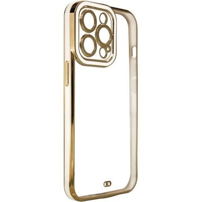 HQWear Дизайнерски кейс за Samsung Galaxy A13 5G Gold, с гел рамка, бял (9145576252420)