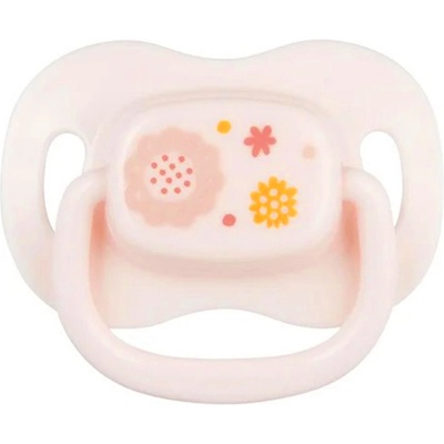 Canpol Силиконова залъгалка Canpol - Newborn Baby, 6-18 м, цвете (22/581_pin)